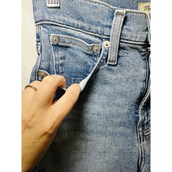 MADEWELL The Perfect Vintage Jean Blue Distressed Ripped Denim Women's 25 - Picture 3 of 12